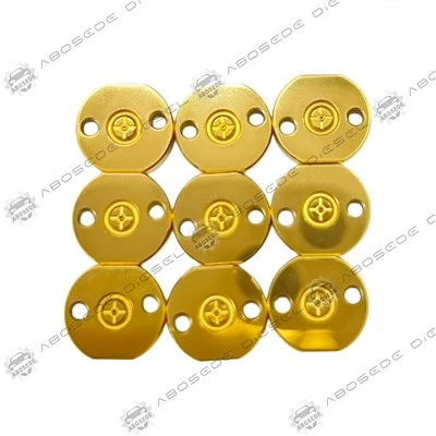 SF03 BGC2 Titanium Gold Venttiililevy|Tarkasti stabiloitu suutin Toyota Denso Common Rail -suuttimelle